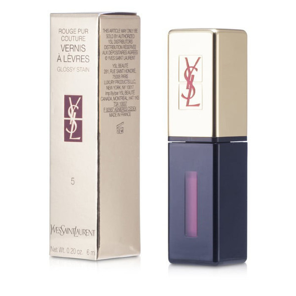 YSL Rouge Pur Couture Glossy Stain 5 Rouge Vintage 0.20 oz Lipcolor