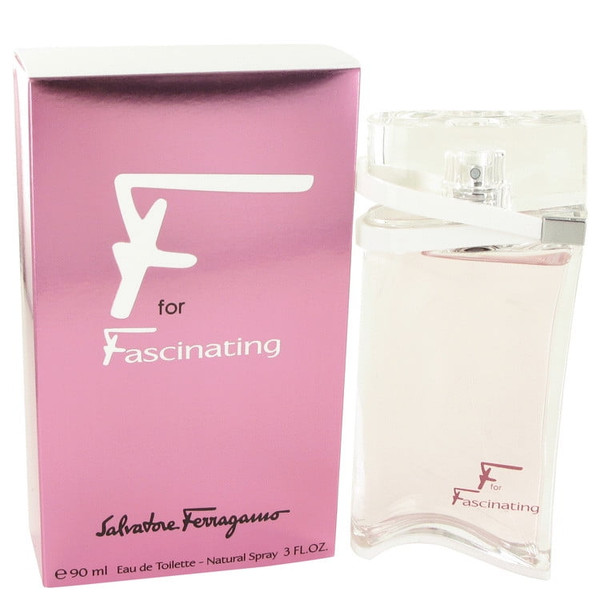 F For Fascinating By Salvatore Ferragamo EDT 3.0 oz For Women SEALED