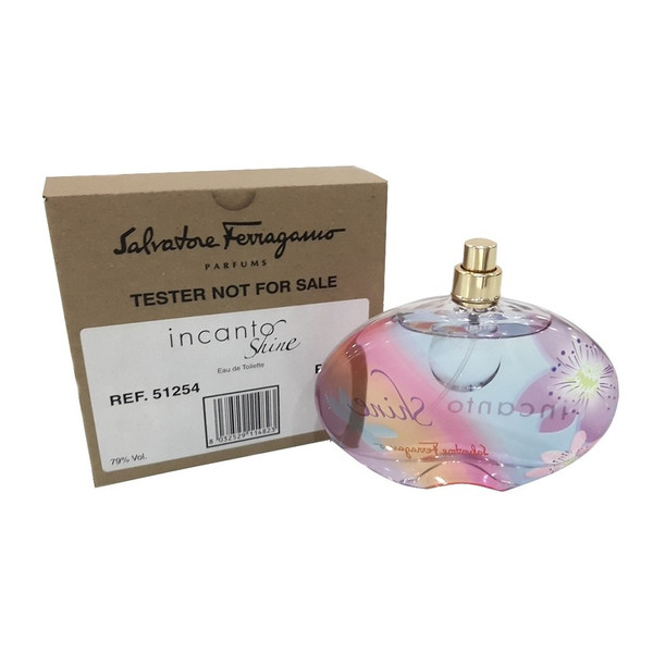 Incanto Shine By Ferragamo TSTR For Women 3.4 oz Eau De Toilette No Cap