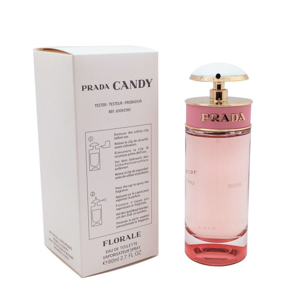 Prada Candy Florale Eau De Toilette 2.7 oz / 80 ML For Women Tester
