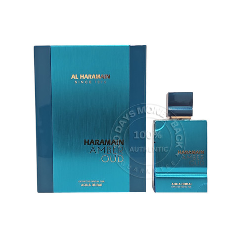 香水(男性用) Al Haramain Amber Oud Aqua Dubai 75ml AQUDUBAI-