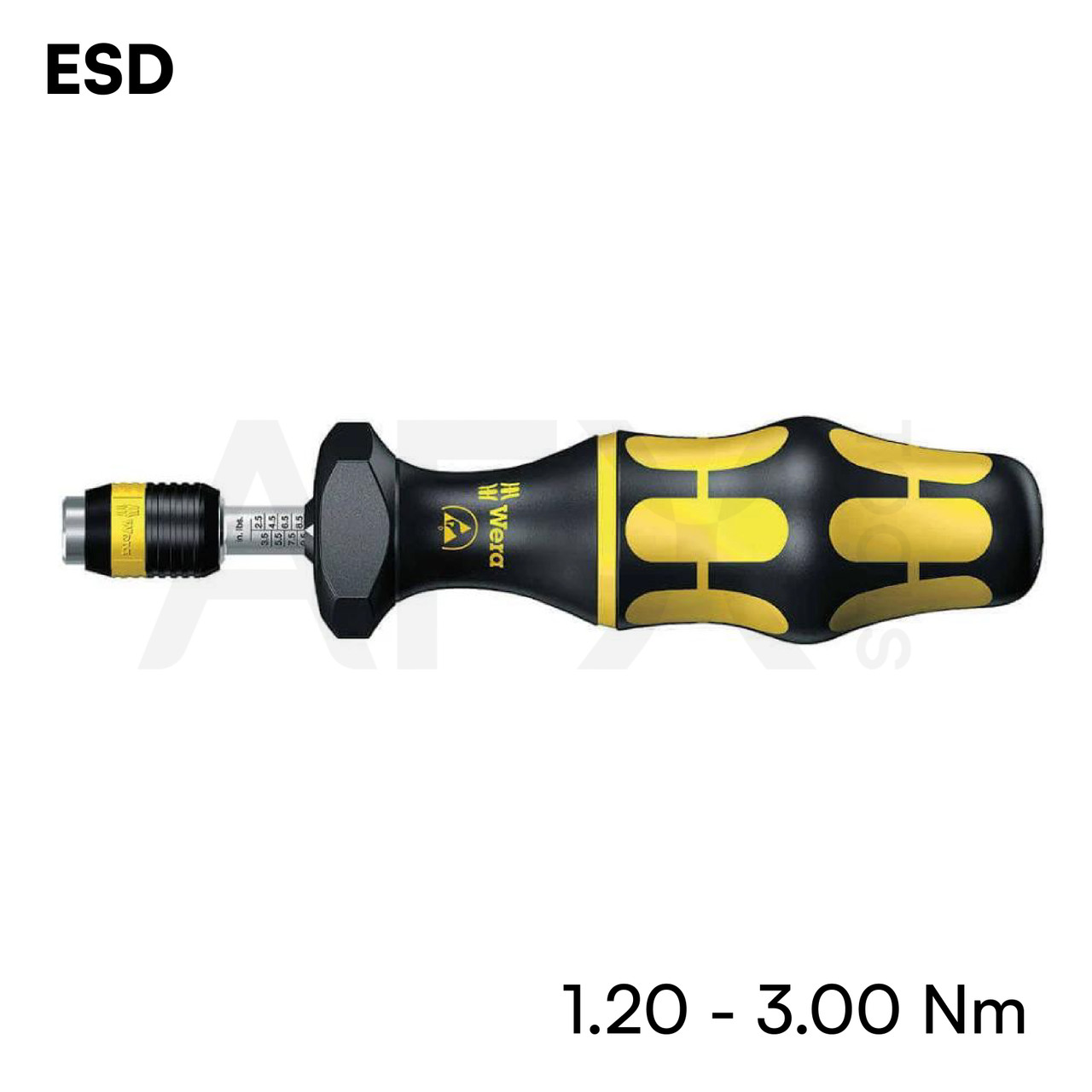 TORQUE MANUAL AJUSTABLE 1.20-3.00 Nm ESD