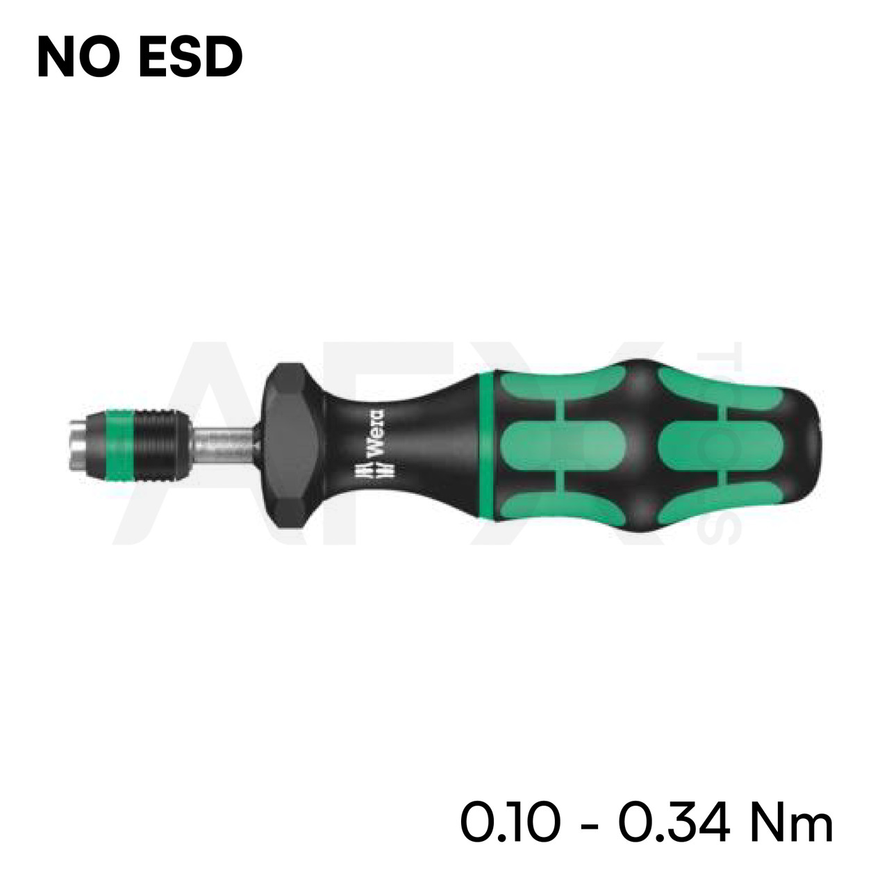 TORQUE MANUAL AJUSTABLE 0.10-0.34 Nm NO ESD