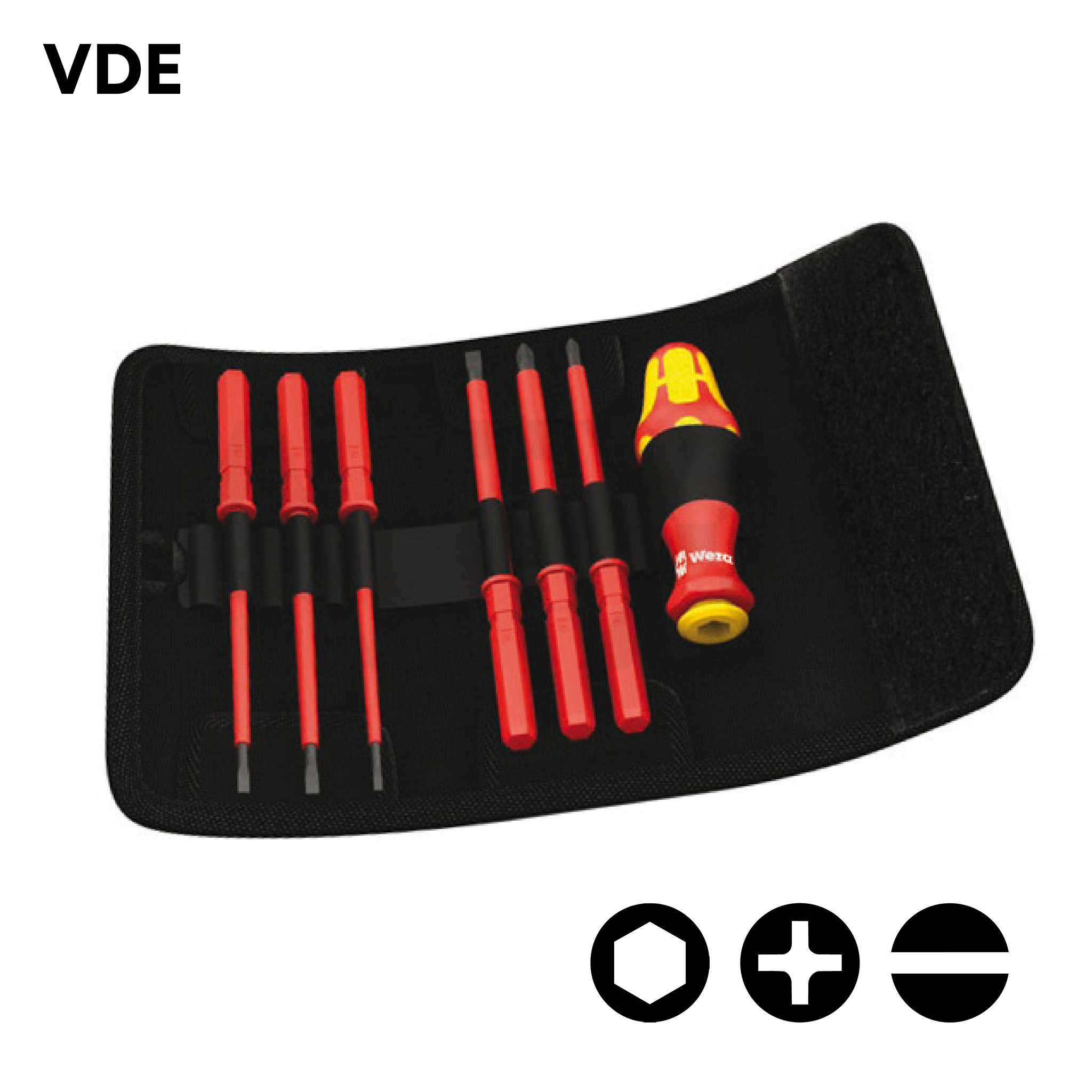 KIT DE DESTORNILLADORES VDE 7 PIEZAS