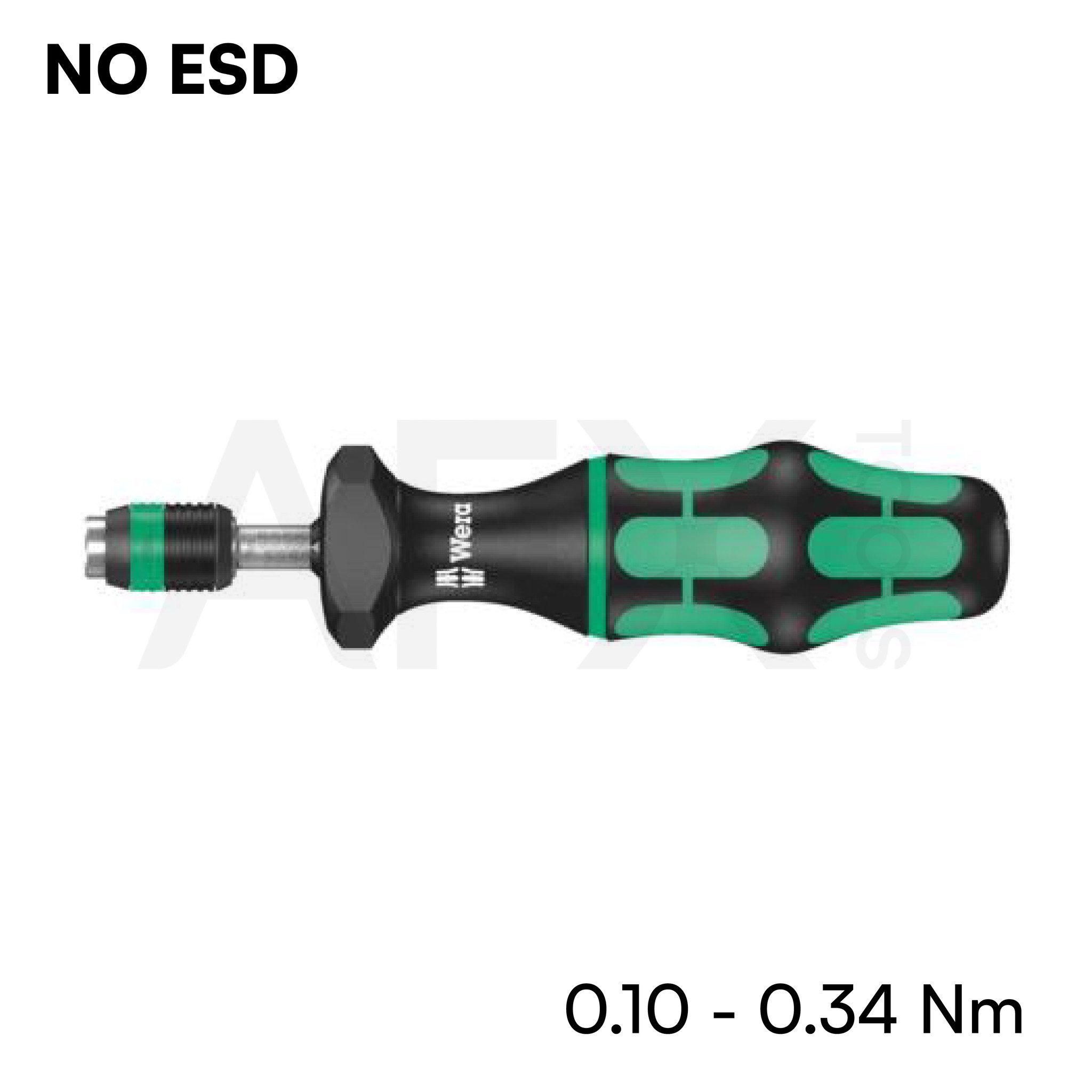 TORQUE MANUAL AJUSTABLE 0.10-0.34 Nm NO ESD