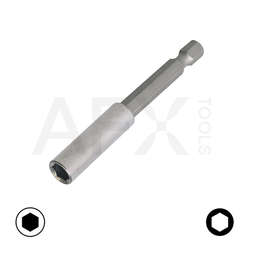 ADAPTADOR de 1/4" con entrada 1/4"x50MM