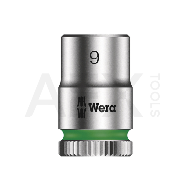 DADO de 1/4" con ENTRADA 9MM