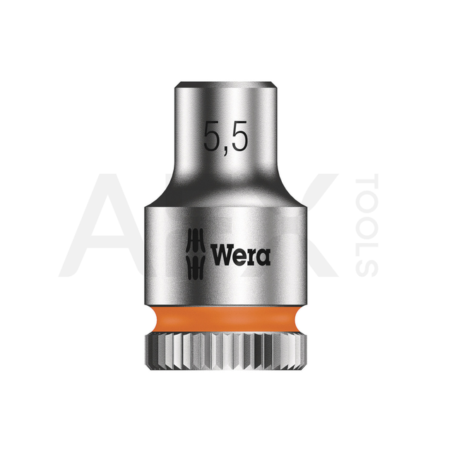 DADO de 1/4" con ENTRADA DE 5.5 MM