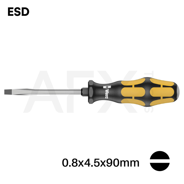 DESTORNILLADOR PLANA 0.8x4.5x90MM