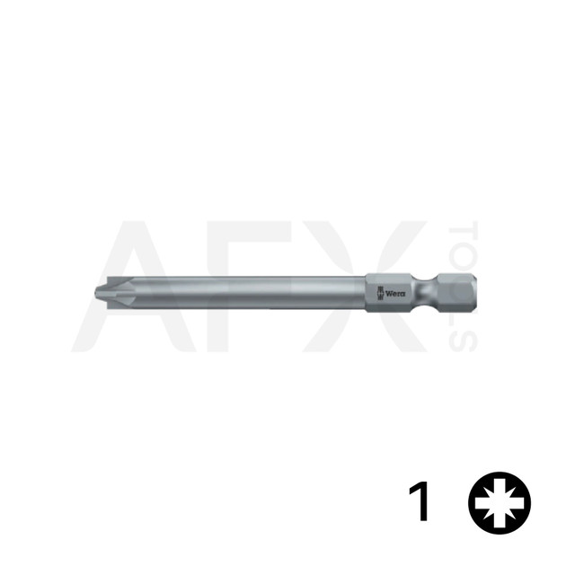 Punta POZIDRIV 1, Largo 152mm, 1/4" Hexagonal (10 piezas)