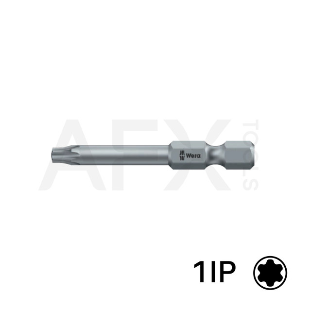 Punta TORX PLUS 1IP, Largo 50mm, 1/4" Hexagonal (10 piezas)