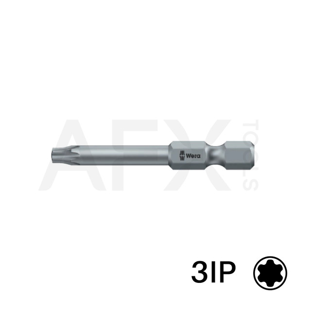 Punta TORX PLUS 3IP, Largo 50mm, 1/4" Hexagonal (10 piezas)