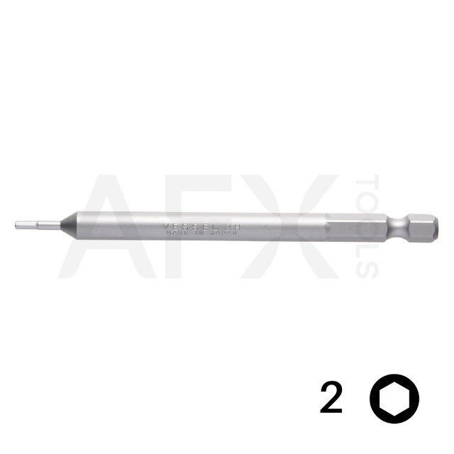 Punta HEXPLUS 2, Largo 100mm, 1/4" Hexagonal (10 piezas)
