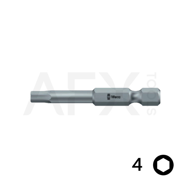 Punta HEXPLUS 4, Largo 152mm, 1/4" Hexagonal (10 piezas)