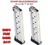 Chip McCormick PAIR Range Pro 1911 Full Size Mag, 9mm, 10 Round, S.S. M-RP-9FS10