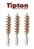 Tipton 3 Pack Bronze PSTL Bore Brushes for .22 cal 8x32 Thread # 770767 New!
