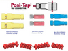 Posi-Tap 6 Piece Assortment 2- PTA1618 , 2- PTA2022R, 2- PTA1012Y NEW!!