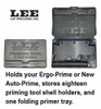 Lee Auto-Prime / Ergo-Prime PRIMING TOOL STORAGE BOX, Black New! # 90426