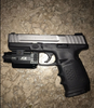 Ade Optics Strobe Green Laser &Flashlight Combo Sight for Full Size &Combat HG62