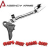 Agency Arms Drop-In Flat Faced Trigger Kit Glock Gen 1-4 9mm, ETC # DIT2-9-B