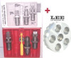 Lee 3 Die Set 90509 for 9mm Luger 9x19 Parabellum + 5 hole turret 90079+90509