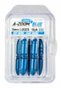 A-ZOOM Action Proving Dummy Round, 10 PACK Snap Caps for 9mm LUGER Blue 15316