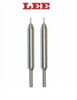 Lee Depriming & Decapping Die w/ 2 Heavy Duty Guided Pins for 30 Cal 90292+91580