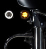 CUSTOM DYNAMICS ProBEAM Amber/White LED Turn Signals for HD (2) # PB-AW-1157-T
