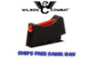668FOR245 Wilson Combat Vickers Elite Front Sight for Glock Red Fiber Optic .245