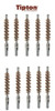 Tipton Bore Brush 25 Cal 8 x 32 Thread Bronze 10 Pack   # 120466   New!