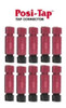 Posi-Tap No Crimp Line Taps, 24-26 Ga TEN Pack # PTA2426  New!