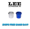 Lee Precision 2-pack of Spline Drive Breech Lock Bushings SILVER AND BLUE  90095