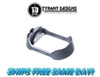 Tyrant Designs Gen 5 Magwell GREY/BLK SCREW New! # TD-G19-G5-MW-GREY-BLKSCREW