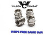 Wilson Combat 1911 Grip Screw Bushing, Stainless, Package of 4 NEW! # 684S