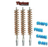 Tipton Bronze Rifle Bore Brush .35/9mm 3 Pack NEW!! # 244560