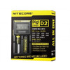 Nitecore Digi D2 Universal Smart Charger IMR, LiIoN, Ni-MH 18350 18650 Etc NEW!