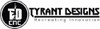 Tyrant Designs Glock 43X/48 Extended Mag Release, RED New! # TD-43x-48E-R