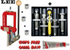 Lee Breech Lock Press 90588 w 4 Bushings, LUBE + 4 Die Set for 300 WIN MAG 90738