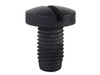 Wilson Combat 1911 Grip Screws, Slot Head, Black Armor-Tuff, 4-Pack # 567B