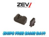 ZEV Technologies Co-Witness Sight Set, Black for GLOCK # SIGHT.SET-300-CW-B-CW-B