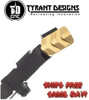 Tyrant Designs Glock Gen 2-4 Extended Slide Release, GOLD   # TD-GSTOP-24-GOLD