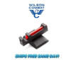 Wilson Combat Snag Free Front Sight, 1911, Red Fiber Optic, .180" # 367CFOR180