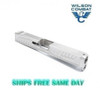Wilson Combat Standard Sight Cut Slide, 9mm Glock 17, Gen 4, Stainless # 981G17S