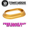Tyrant Designs Full Size Magwell for S&W M&P 2.0, GOLD New # TD-MPMW-FS-GOLD