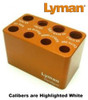 Lyman SMALL RIFLE Ammo Checker 300 AAC 7.62x39 ,22Hornet, etc., NO BOX OR INSTRUCTIONS, 7833001