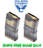 Wilson Combat PAIR 15 Round Mags, Polymer, Lancer for AR-15, 350 Legend NEW! # TR-350LMAG15