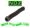 NDZ Glock 19 23 32 38 Gen 4-5 Guide Rod Assembly 15 lb spring Shadow Grey PVD