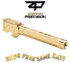 Zaffiri Top Ported Barrel for Glock 17 Gen 1-4 - Gold New! BA-G17G14-TP-GLD