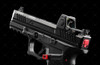 Strike Iron Front & Rear sights for GLOCK Standard Frames New! SI-G-SIGHTS-SH