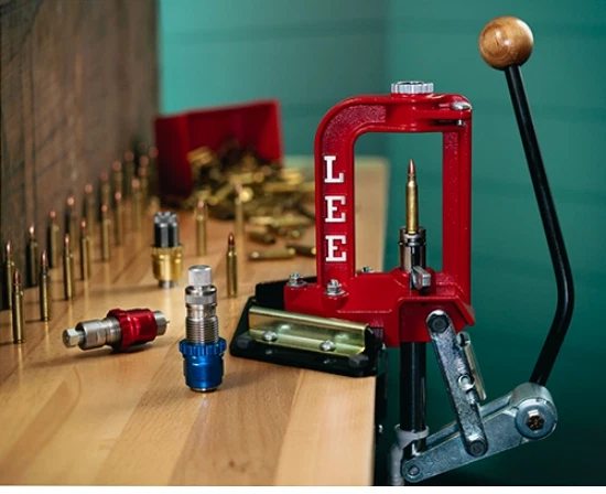 Lee Breech Lock Press 90588 w/ 3 Bushings &3 Die Set for 30/06 Springfield 90508